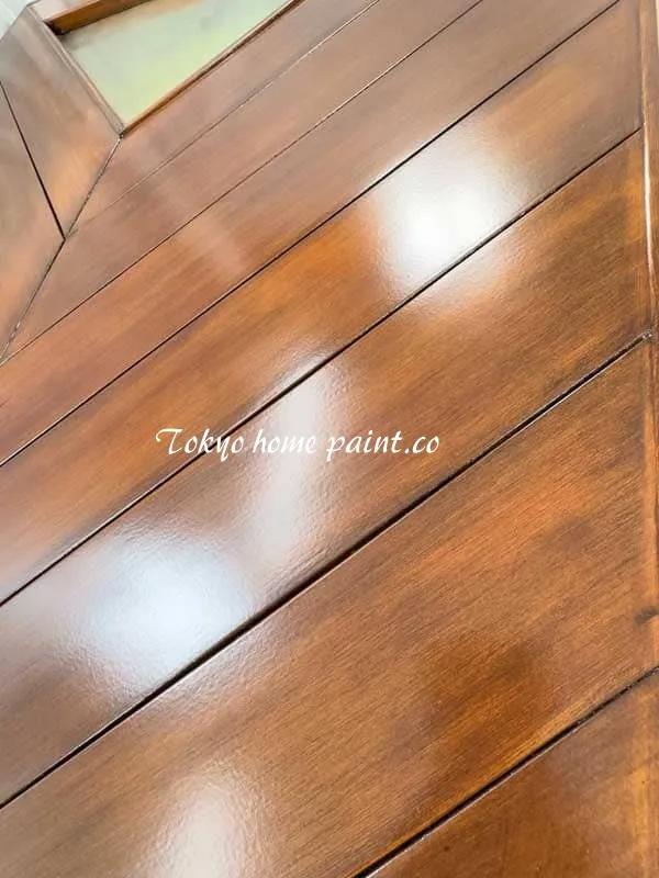 木製ドア肌クローズアップ