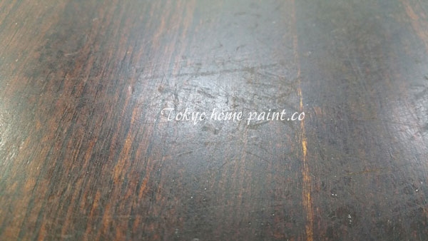 無垢材テーブル 天板の劣化部分-01